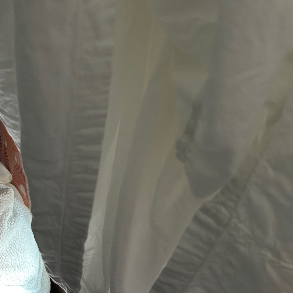 White Cotton Maxi Dress - Picture 2 of 6